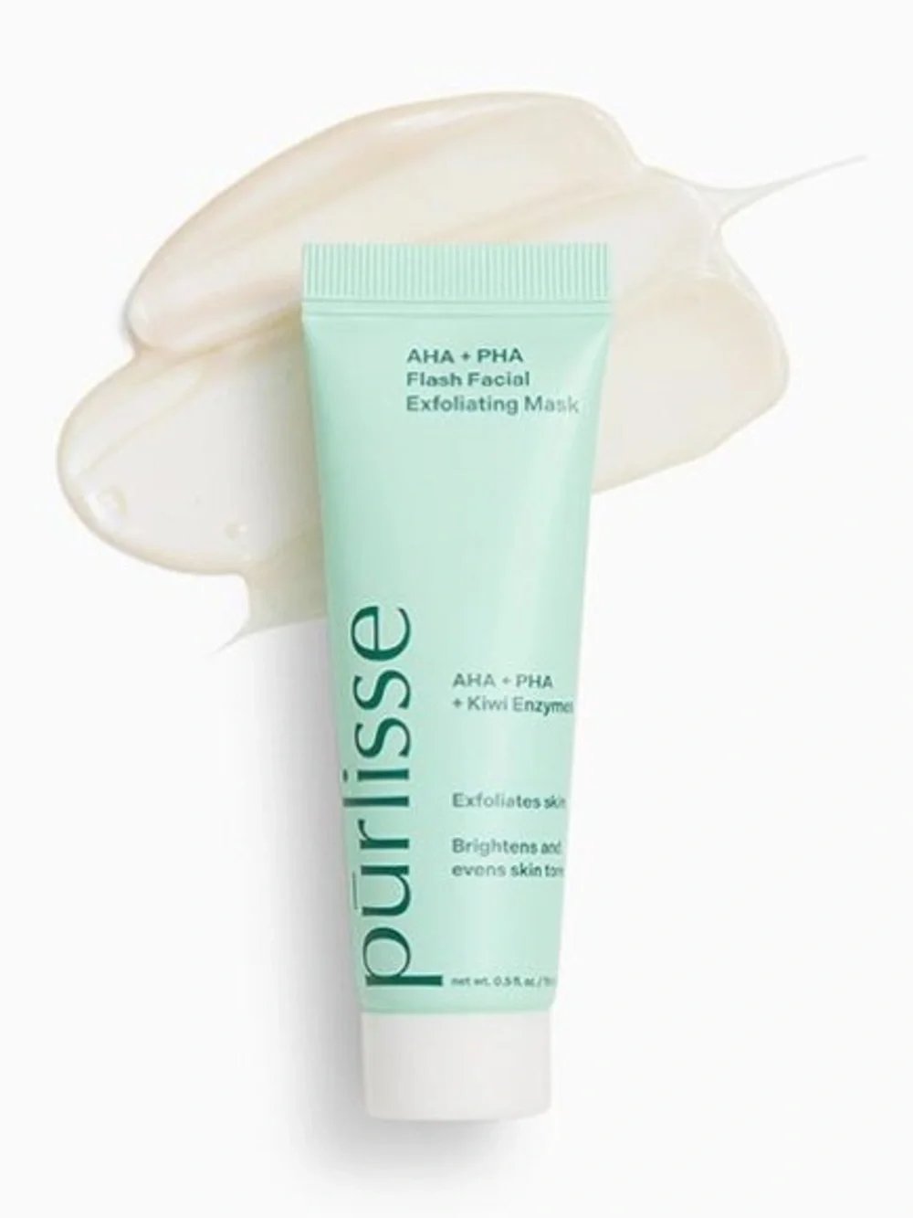 Purlisse Beauty AHA + PHA Flash Facial Exfoliating Mask NIB